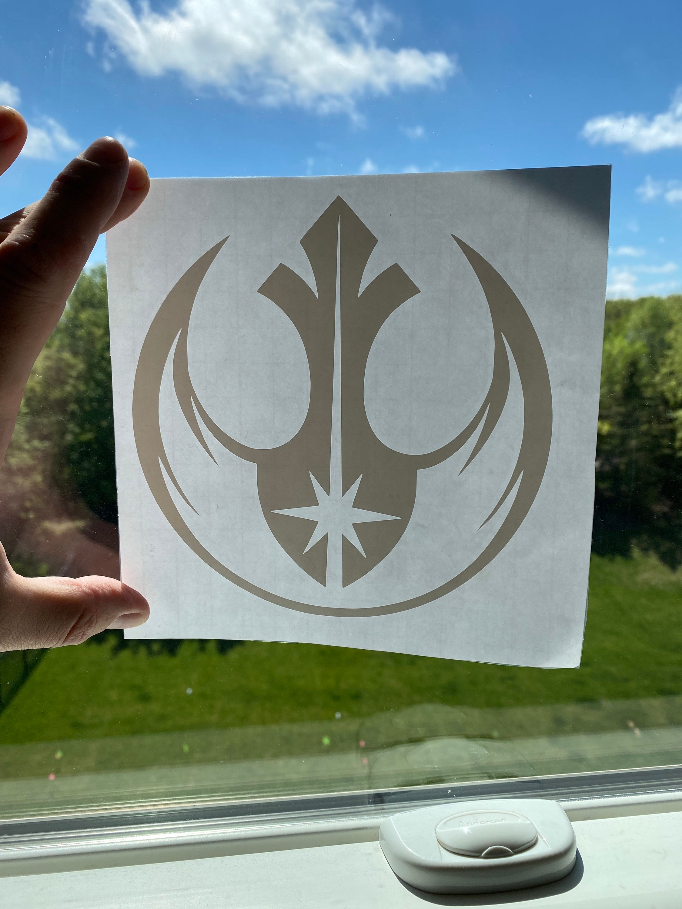 Star Wars Vinyl Logo Car Window Stickers Jedi Stormtrooper Etsy