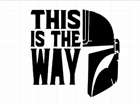 The Is The Way, Official Star Wars Stickers