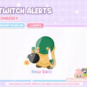 Animated Twitch Alerts - FF VII Tonberry