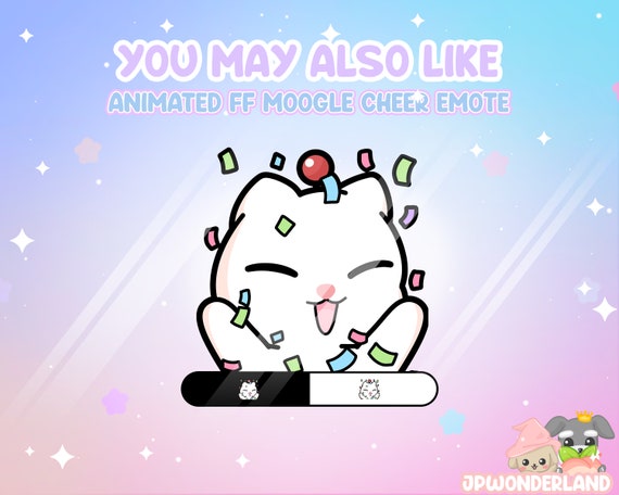 Bunny on the moon badges / Emotes / Stream Badges / Discord Emotes –  JPWonderland