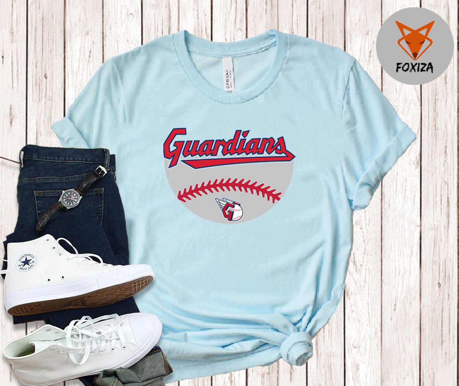 Cleveland Guardians Baseball TShirt Etsy