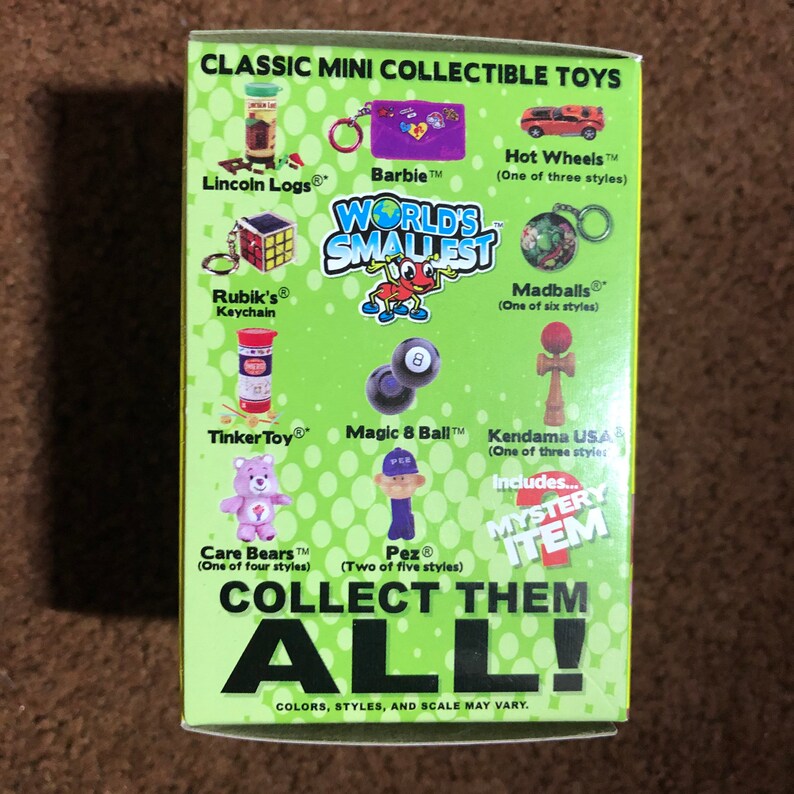world's smallest toy box
