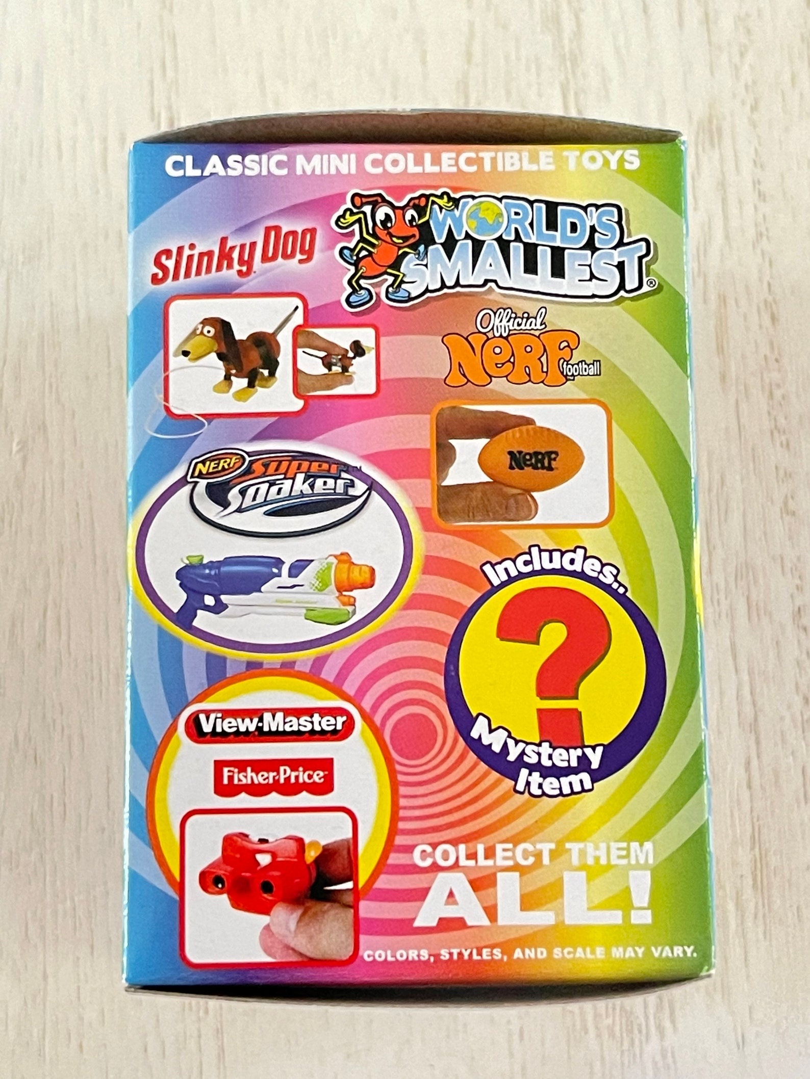 world's smallest toy box