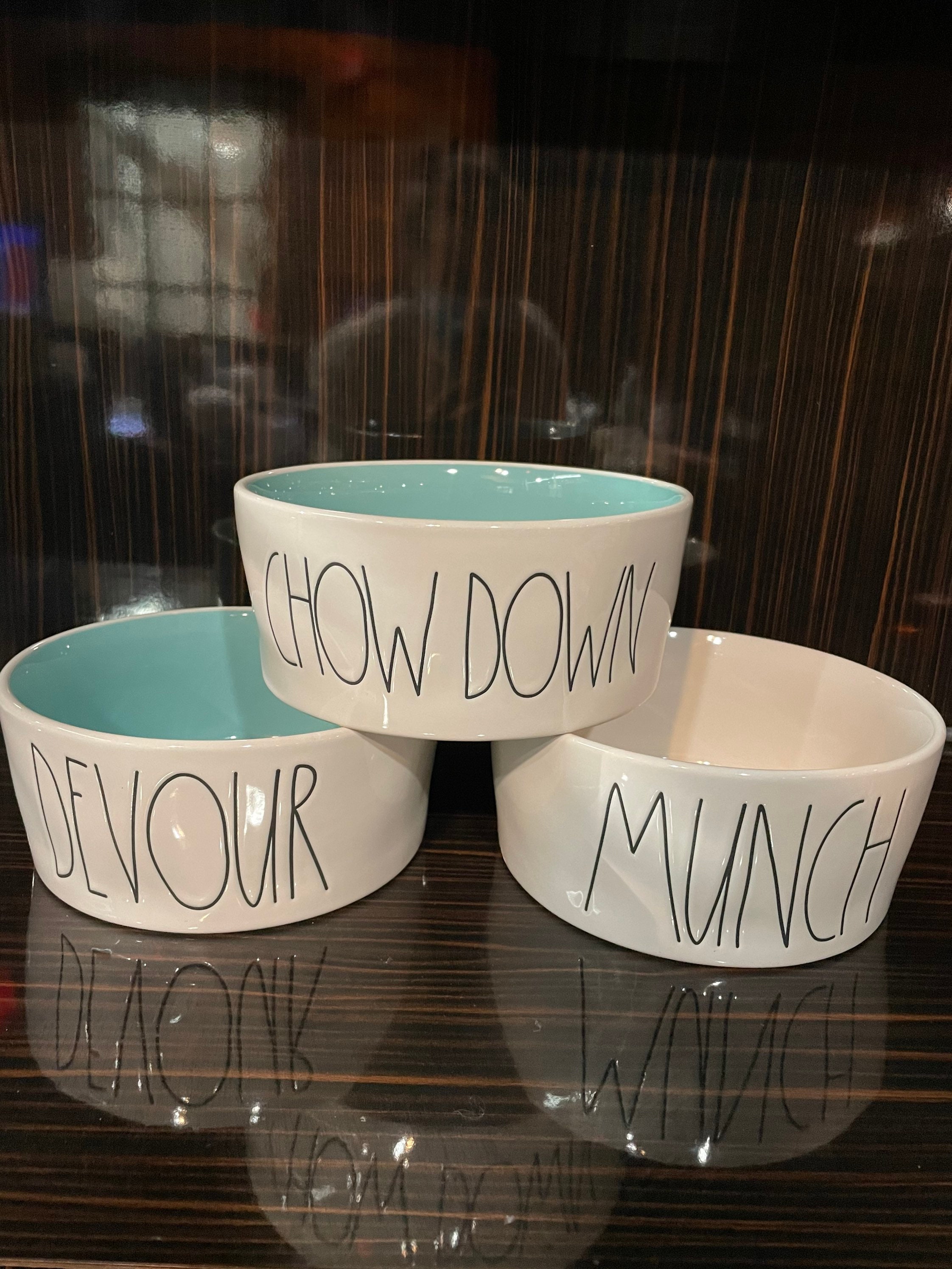 Rae Dunn Dog Bowl Extra Large Ceramic Bowl for Dogs Etsy