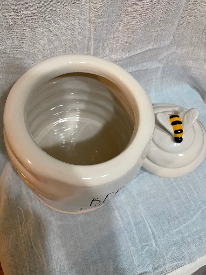 Rae Dunn BEE KIND Canister Bee Hive Shaped Large Bee Etsy