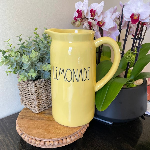 Lemonade Pitcher Etsy