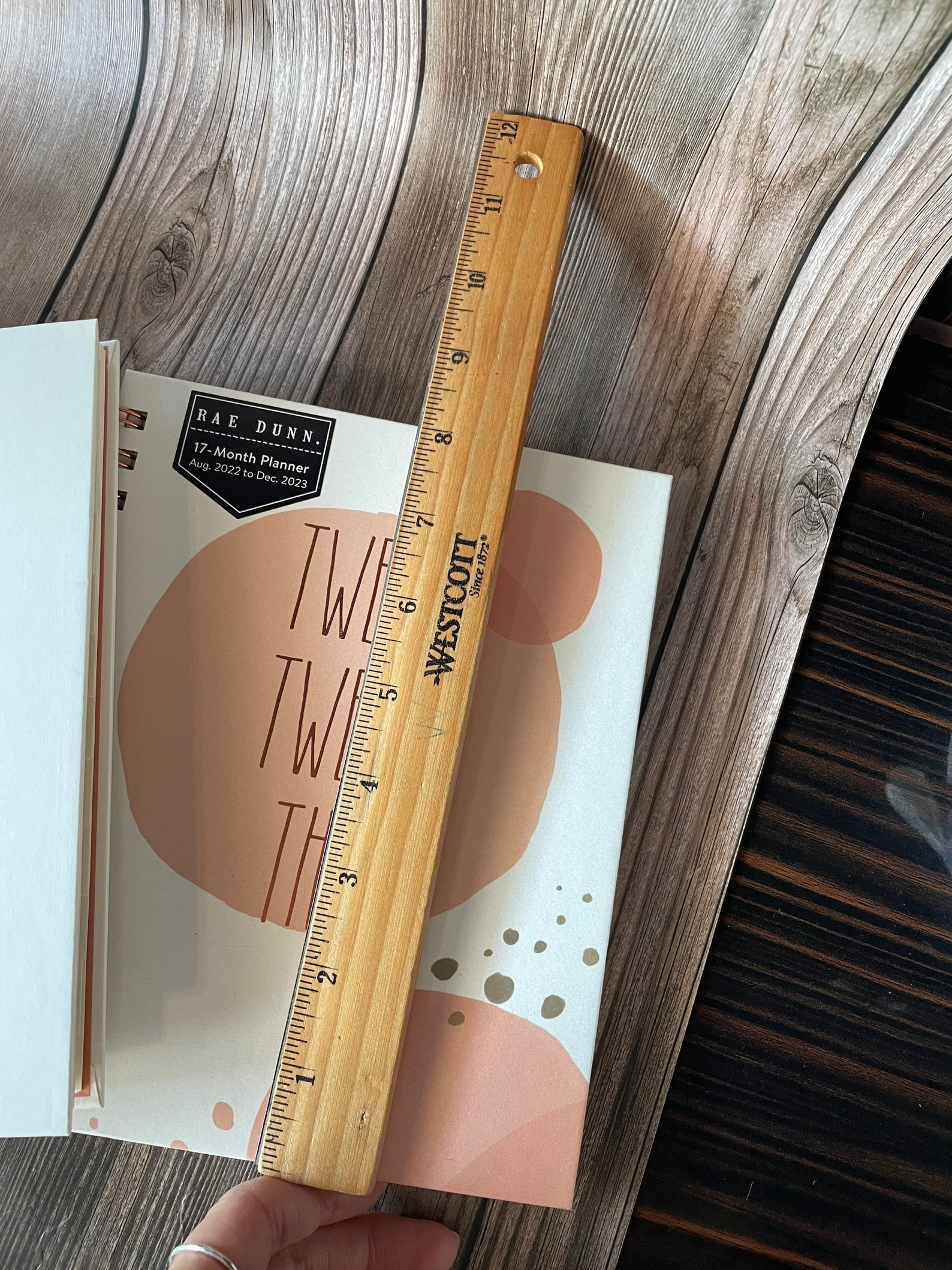 Rae Dunn Daily Planner 2023 Planner Hard Cover Monthly Etsy