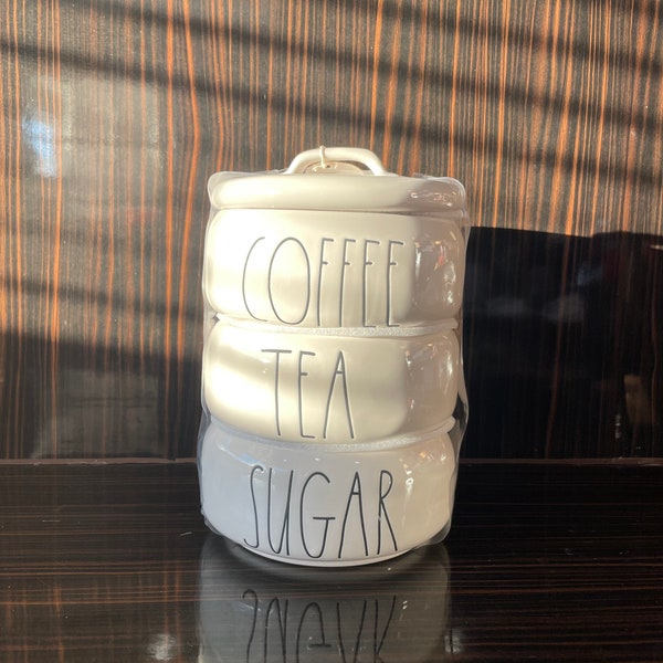 Tea Coffee Sugar Canisters Etsy