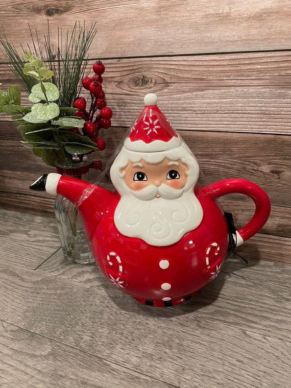 Johanna Parker Christmas Santa Claus and Mrs Santa Ceramic