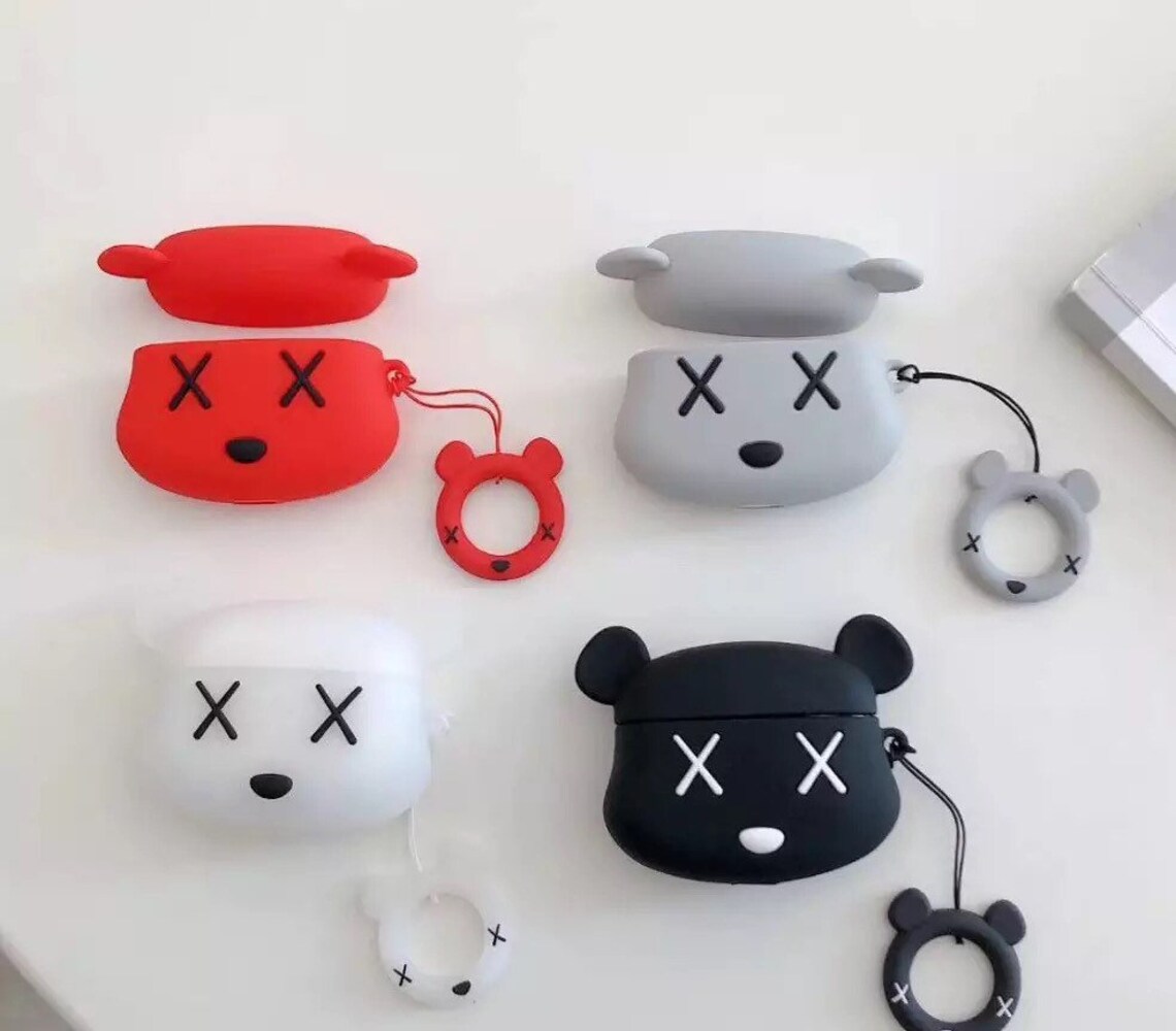 Bearbrick x Kaws AirPods pro case Kaws airpods pro case Etsy