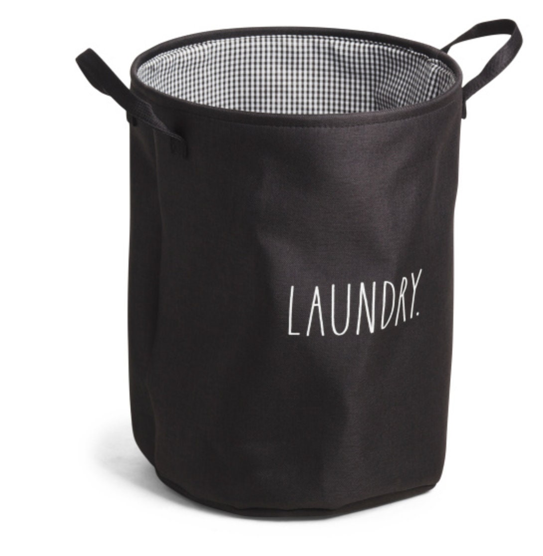 Rae Dunn Hamper Laundry Basket 