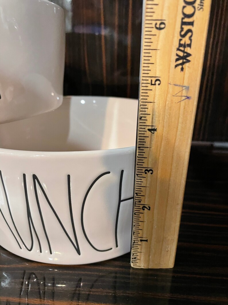 Rae Dunn Dog Bowl Extra Large Ceramic Bowl for Dogs Etsy