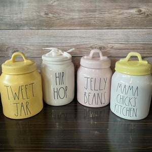 10 Strawberry Street Medium White Link Canister, Medium Link Canister