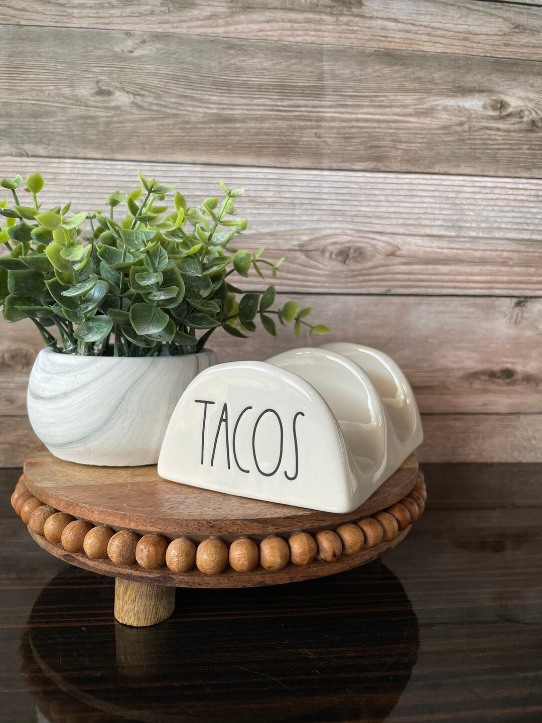 Ceramic Tacos Holder Tacos Stand Farmhouse Style Etsy UK