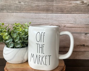 Taza Farm House Off the Market - taza de café de cerámica - taza divertida - idea de regalo - regalo para ella/él - regalo de bodas