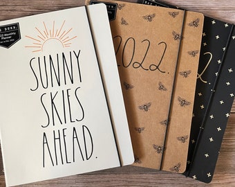 Christmas Rae Dunn 2022 Rae Dunn 2022 Planner Bumblebee Aug 2021 To Jul 2022 Busy Bee | Etsy