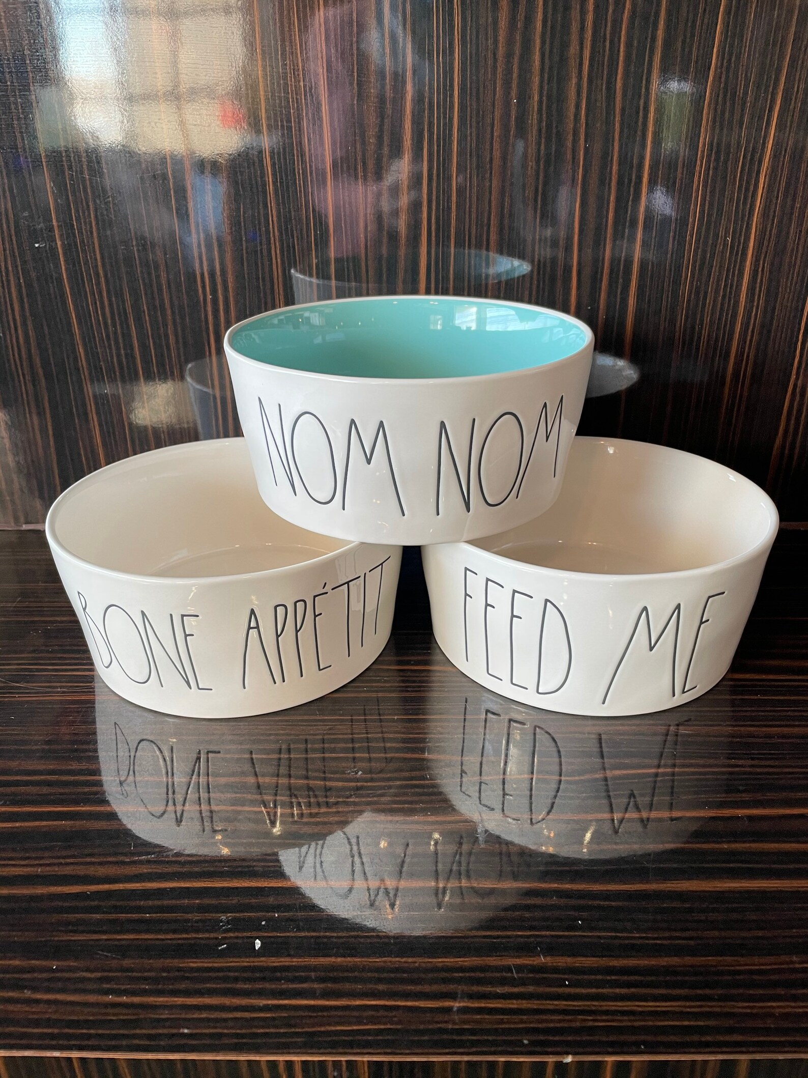 Rae Dunn Dog Bowl Extra Large Ceramic Bowl for Dogs Etsy