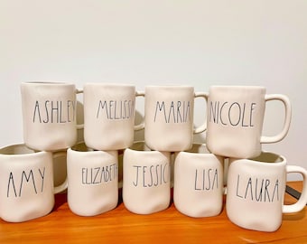 Personalized Farm House name mugs - personalized mug - gift idea - birthday gift - name mug