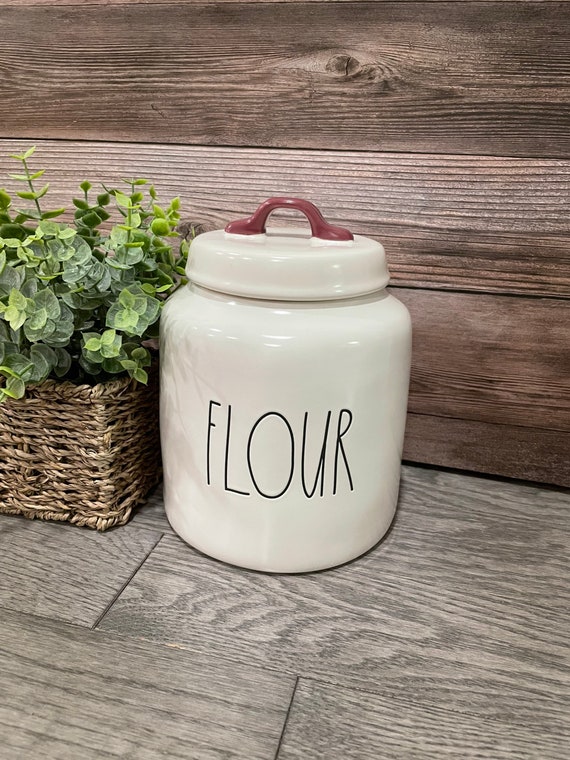 Farm House Flour Canister Large Canister Farmhouse Style -  Israel