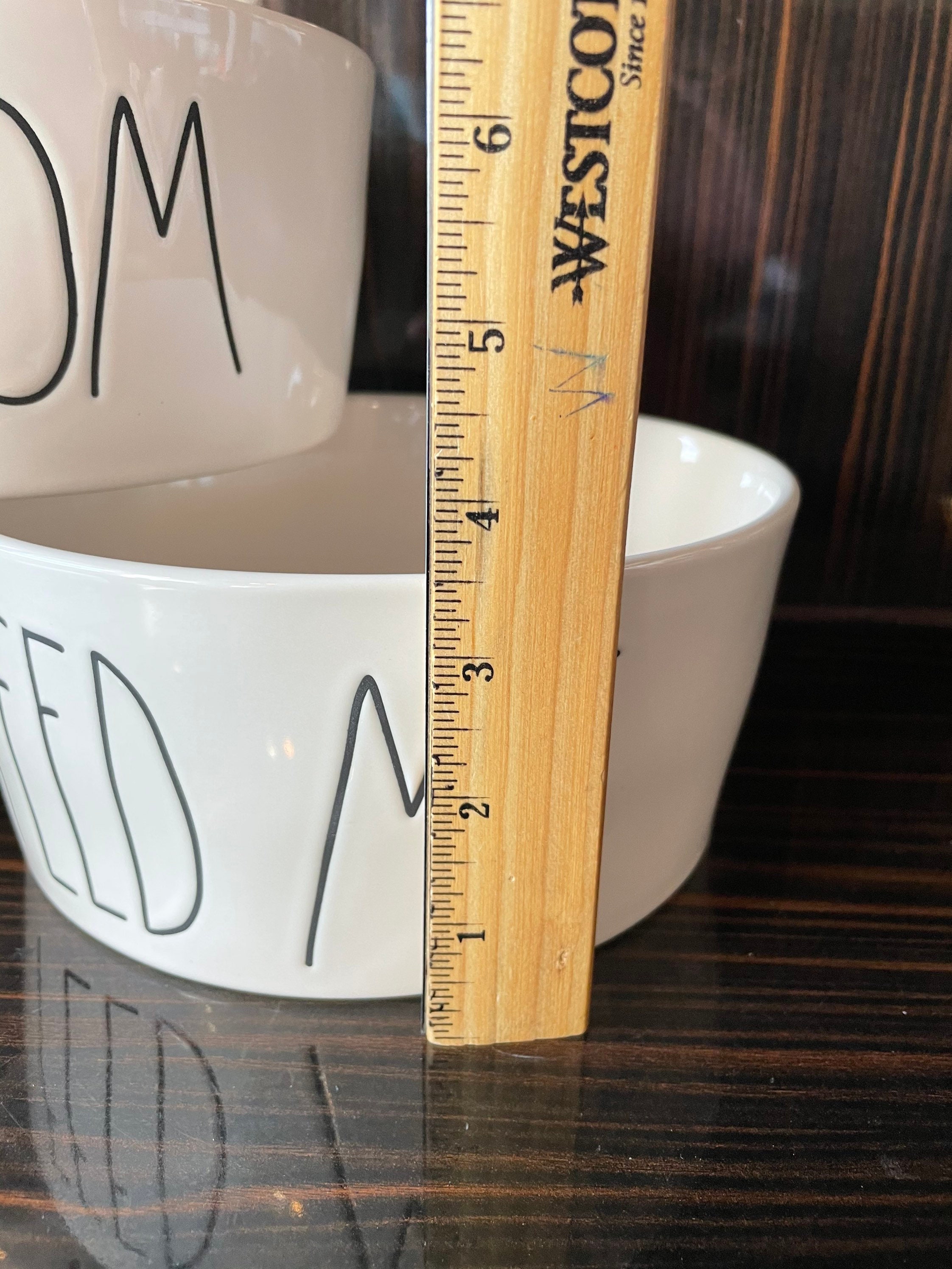 Rae Dunn Dog Bowl Extra Large Ceramic Bowl for Dogs Etsy