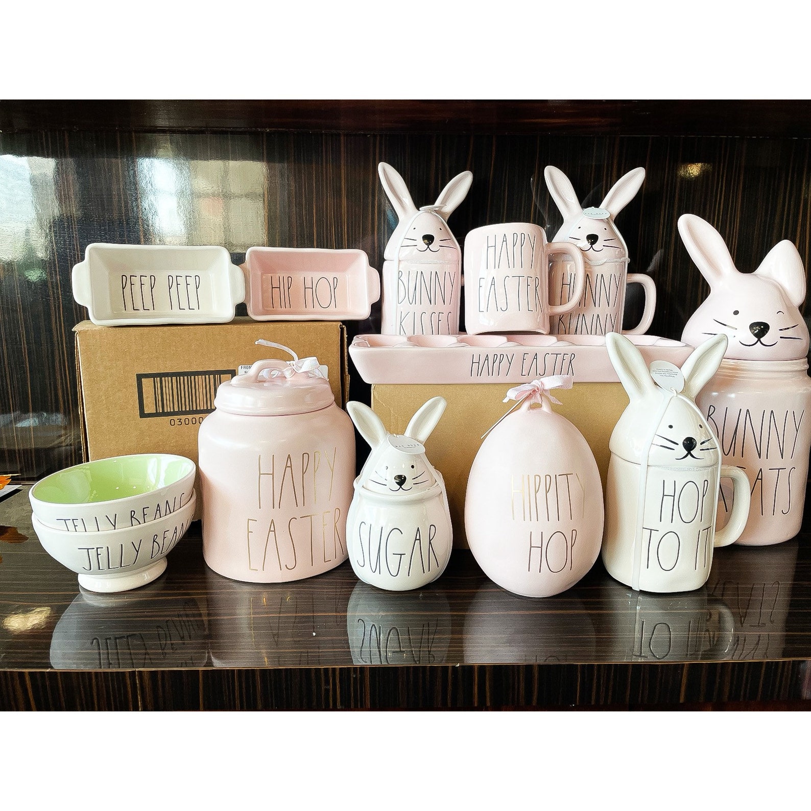 Rae Dunn Easter Easter bunny Bunny canister Easter mugs Etsy