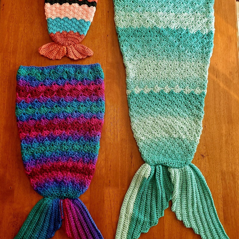 Crochet Mermaid Tail Etsy