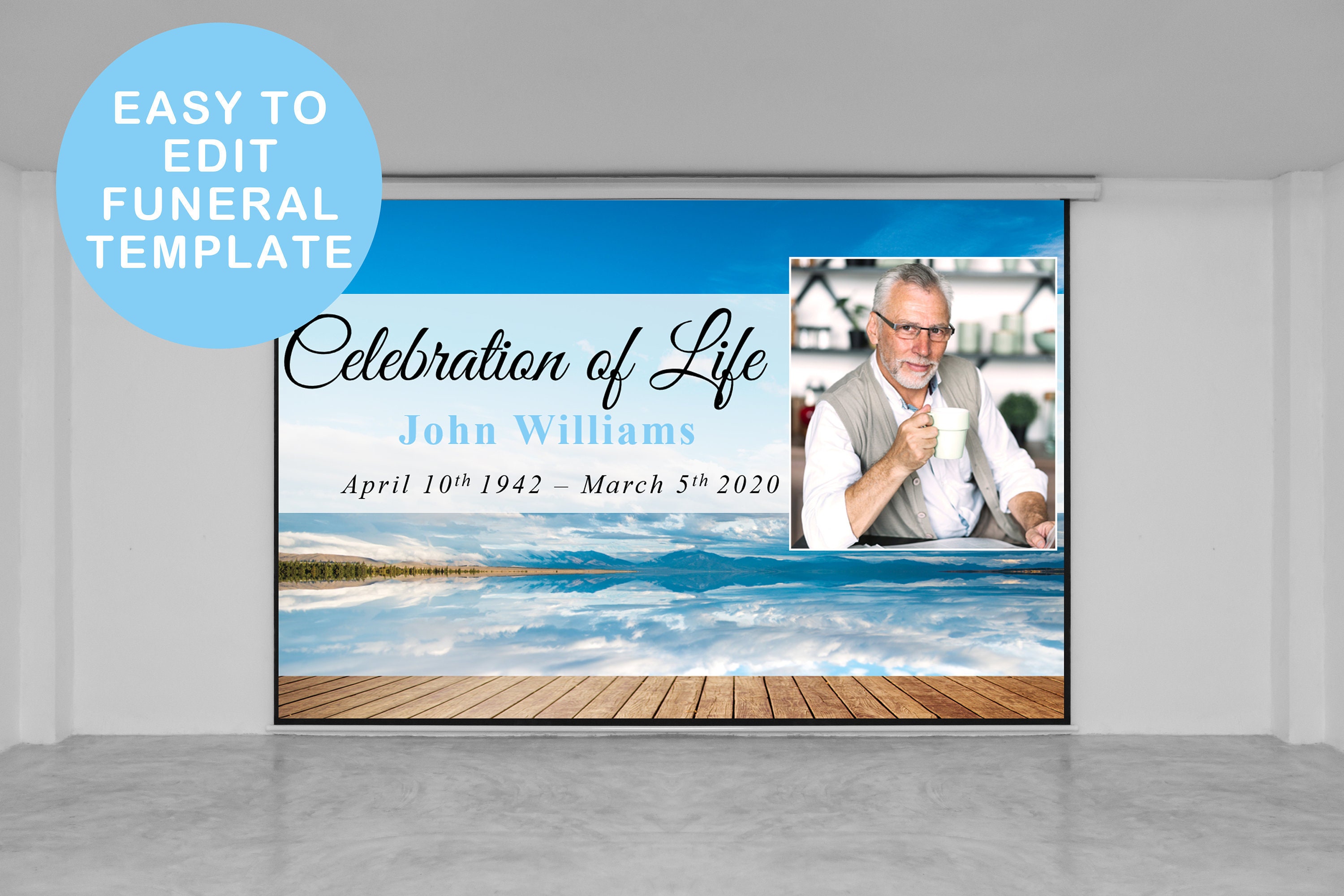 Funeral Powerpoint Slideshow Presentation Funeral Powerpoint Template ...