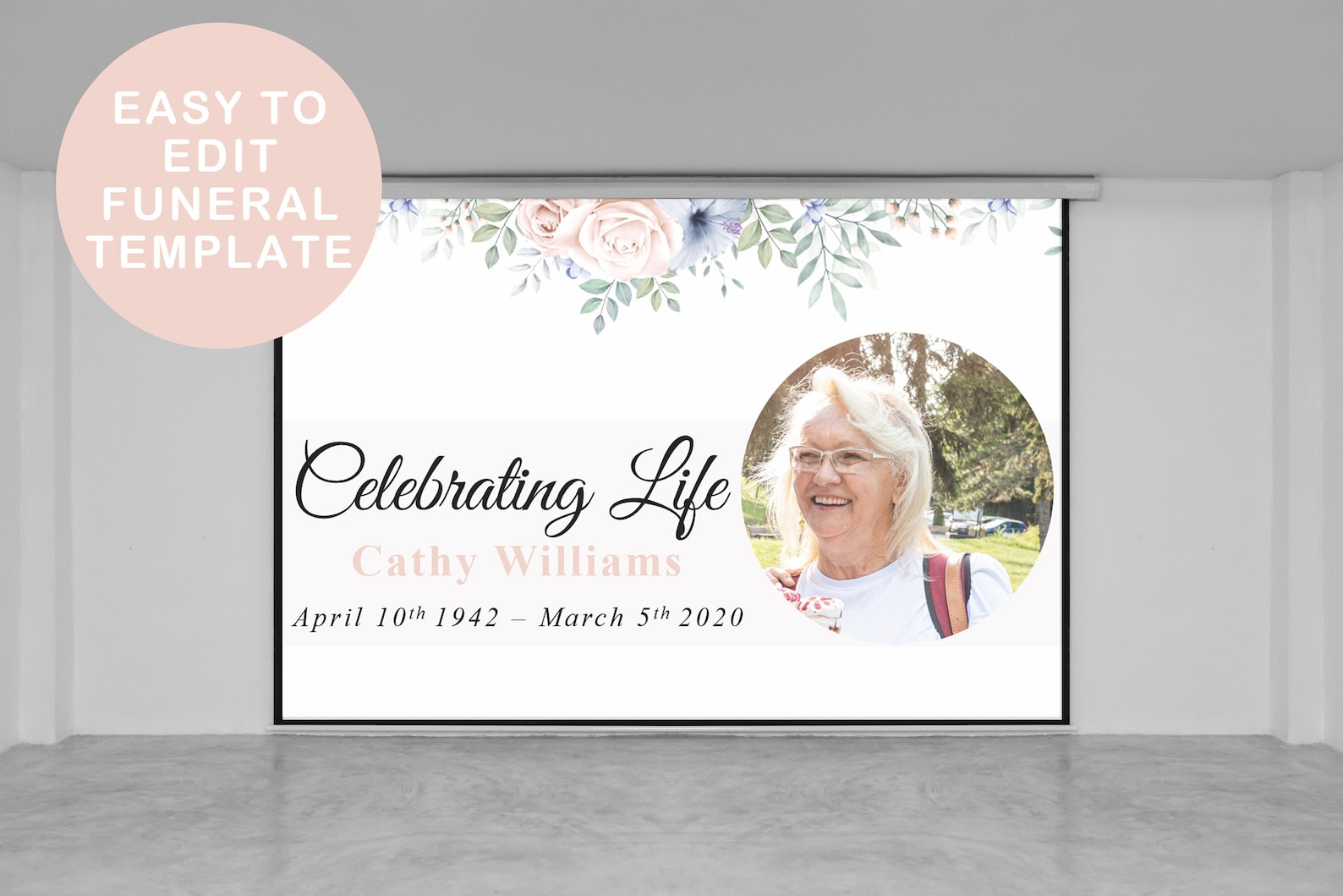 Funeral powerpoint slideshow presentation funeral powerpoint template