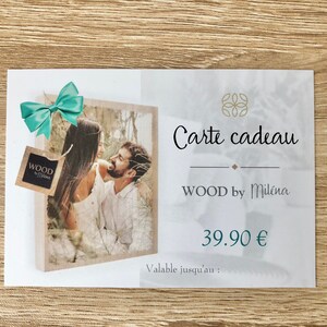 Carte cadeau de 39 euros