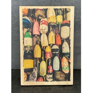 Photo on decorative wood - Folded sail - Sea boat decoration