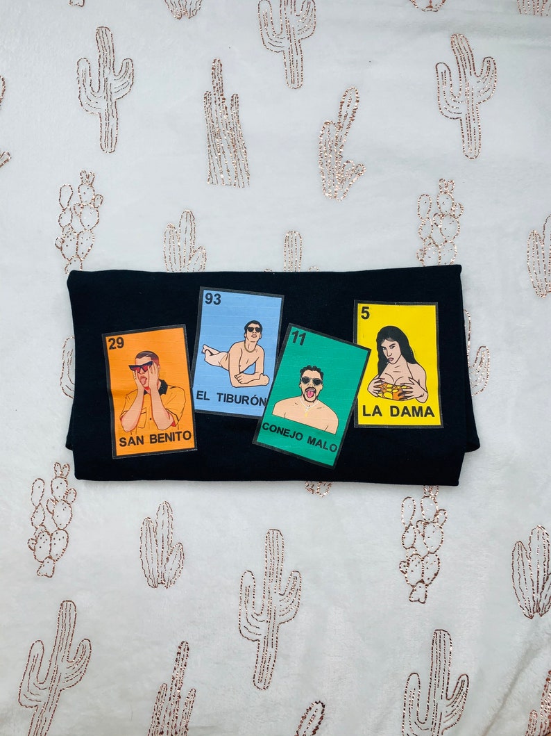 Download Bad Bunny Loteria ShirtBad Bunny ShirtEl Conejo Malo | Etsy