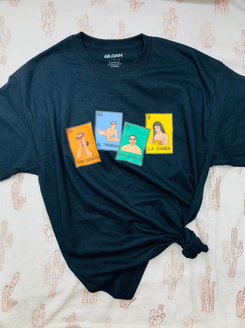 Download Bad Bunny Loteria ShirtBad Bunny ShirtEl Conejo Malo | Etsy