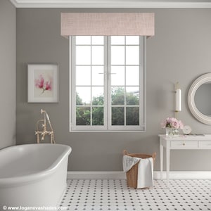 Cenefa personalizada Linenhouse, caja para cenefa, tratamiento de ventanas personalizado