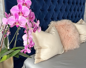 Coussins personnalisés | Coussins avec bordure grecque | Oreillers décoratifs personnalisés | Coussins décoratifs | Coussins décoratifs | Style Art déco