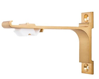 Quincaillerie pour parure de fenêtre, Supports muraux pour la collection Iconic, Support de fixation mural simple, Support de fixation mural double