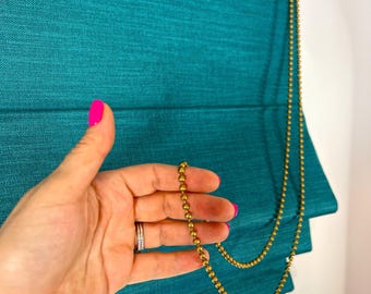 Chaînette à billes en métal pour stores romains, argent, or ou noir, à ajouter à votre commande de stores, accessoires pour stores et rideaux