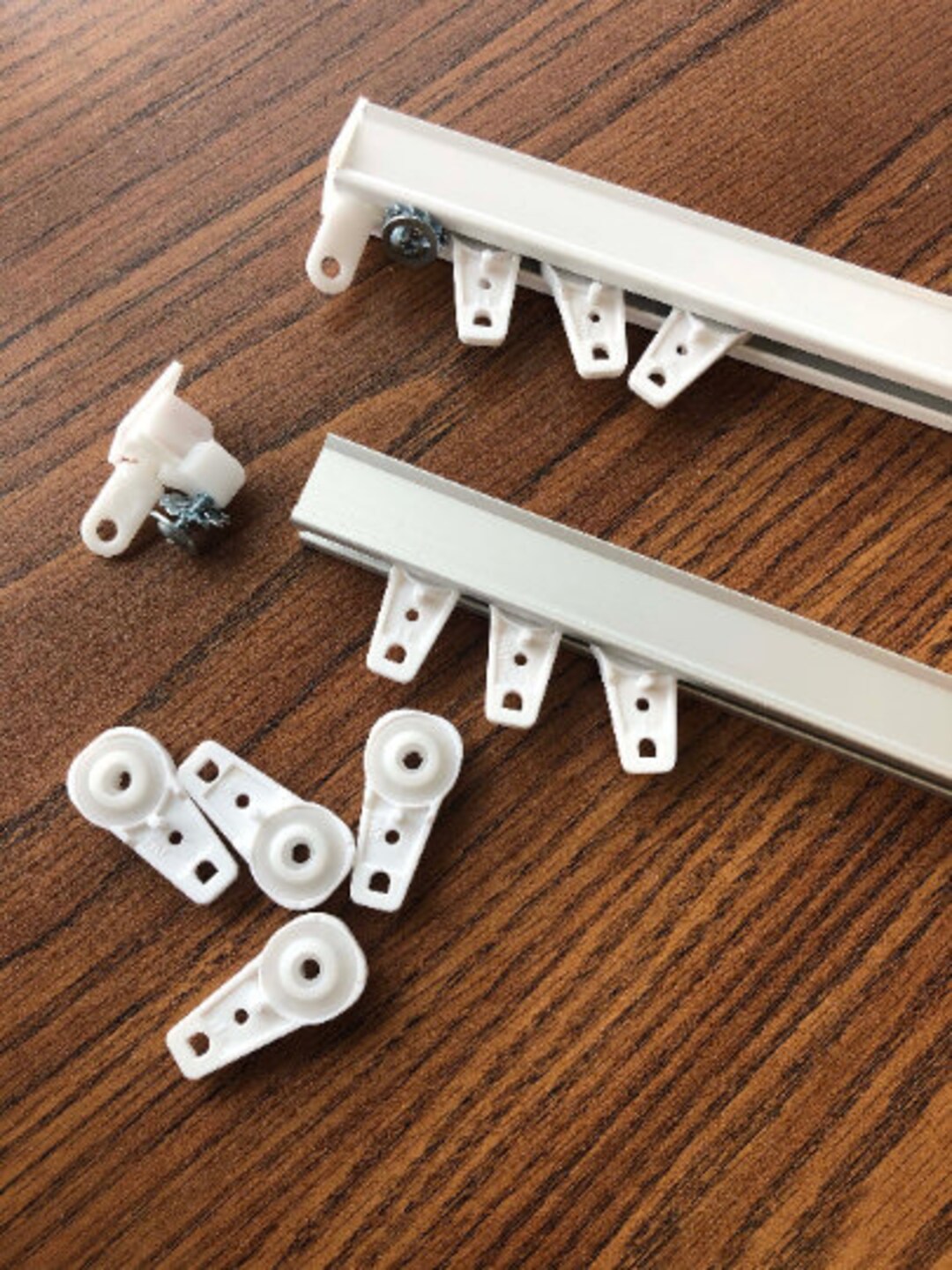 Pleated Style Drapery Track, Channel Rod, Ball Carriers, Window ...