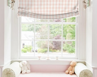 Estores romanos para ventanas, tejido Scalamandré, cuadros suecos de lino, cortinas de estilo relajado europeo de lujo, cortinas romanas 100 % lino, mecanismo de cadena