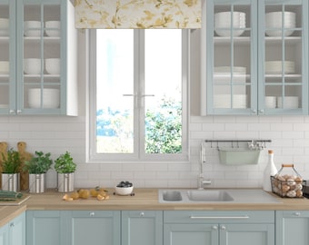 Custom Pelmet Montrose, Valance Box,  Custom Window Treatment, Cornice Valance