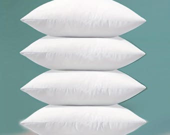 Coussin décoratif rectangulaire, Coussin décoratif en plumes, Coussin décoratif souple, Coussin décoratif en fibre Hollofill