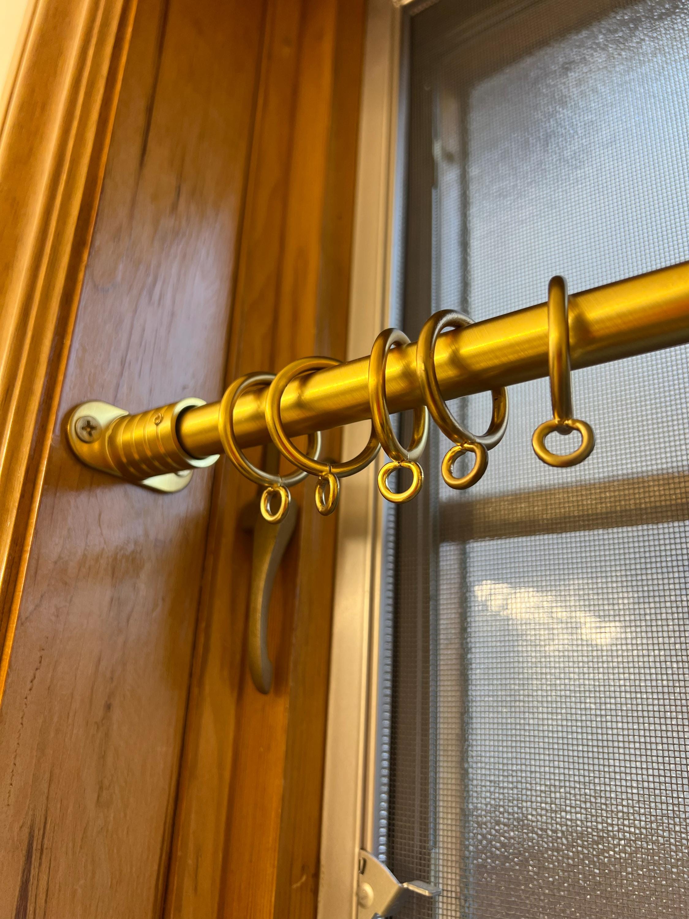 Cafe Curtains Rod, 16mm Diameter, Different Colours, Decorative