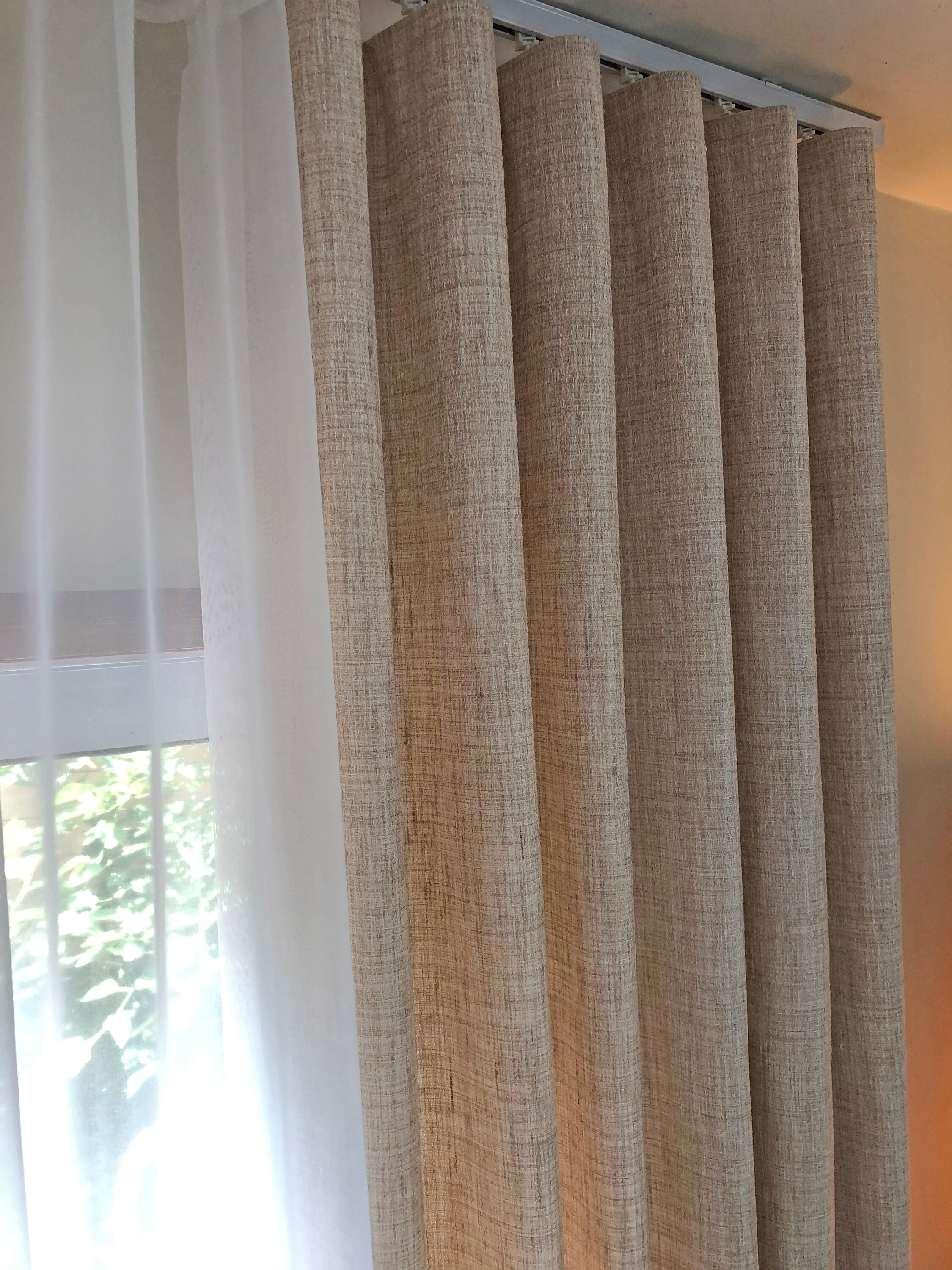 Custom Linen Drapery Panels Linen Drapery wide Etsy