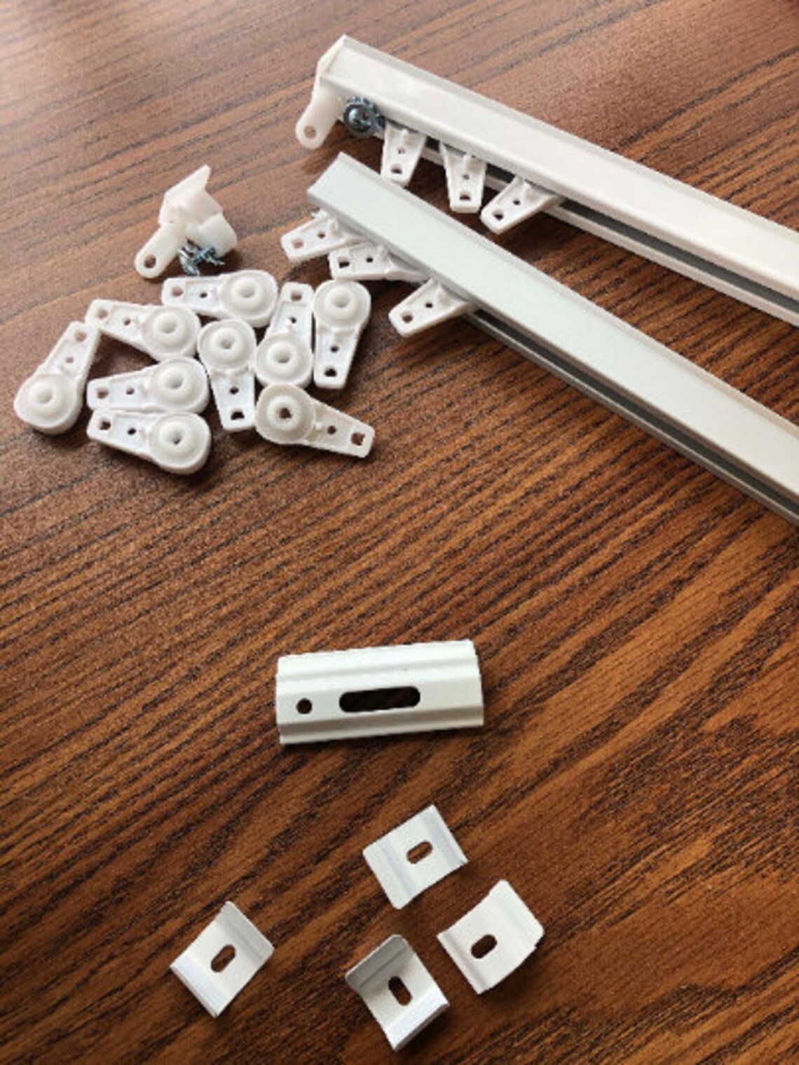 Pleated Style Drapery Track, Channel Rod, Ball Carriers, Window ...