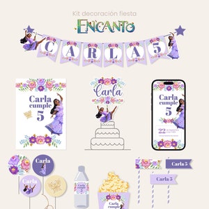 Isabela Charming party set printable | Printable Personalized Charm Isabella Party Kit