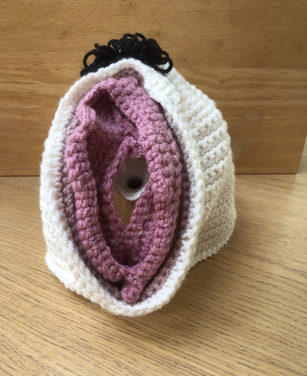 Hand Crochet Vagina Tea Cosy Labia Tea Cosy Labia Art Etsy