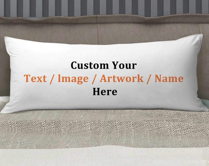 Custom Body Pillowcase,personalized Photo Body Pillow Case Cover With