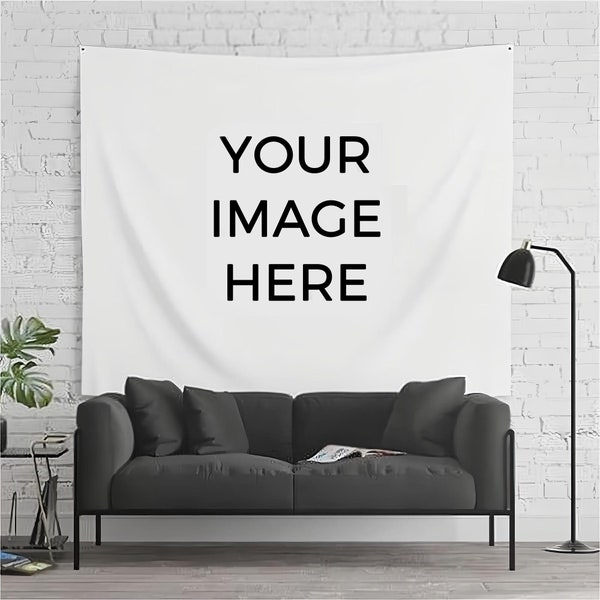 Custom Tapestry From Photo Tapestries Custom Backdrop Personalize Wedding Tapestry custom room decor Custom photo hanging tapestry wall