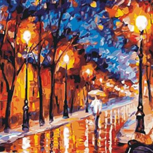 Paint by Numbers DIY Kitmagpies and Flowerscreative Wall Art Etsy