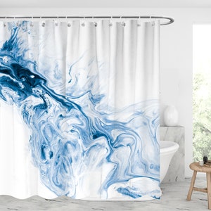 Marble Pattern Shower Curtains Waterproof Modern Fabric Bathroom Shower Curtains /gift idea Christmas gifts/xmas presents