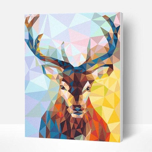 Paint by Numbers DIY Kit Colorful Butterflycreative Wall Art Etsy